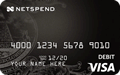 Black NetSpend&reg; Visa&reg; Prepaid Card
