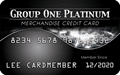 Group One Platinum Card