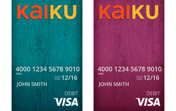 KAIKU® Visa® Prepaid Card