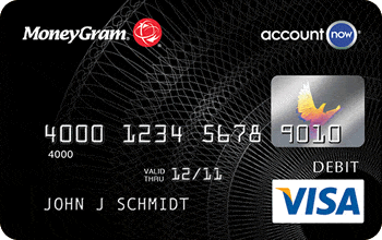 MoneyGram® AccountNow® Prepaid Visa®