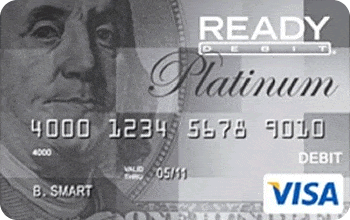 READYdebit&reg; Platinum Visa&reg; Prepaid Card