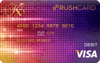 Sequin KLS Prepaid Visa® RushCard