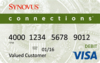 Synovus Connections® Visa® Prepaid Card