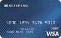 Blue NetSpend&reg; Visa&reg; Prepaid Card