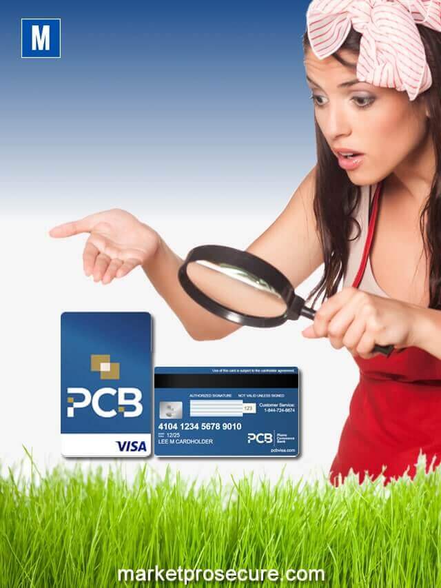 What is PCB Secured Visa Credit card?