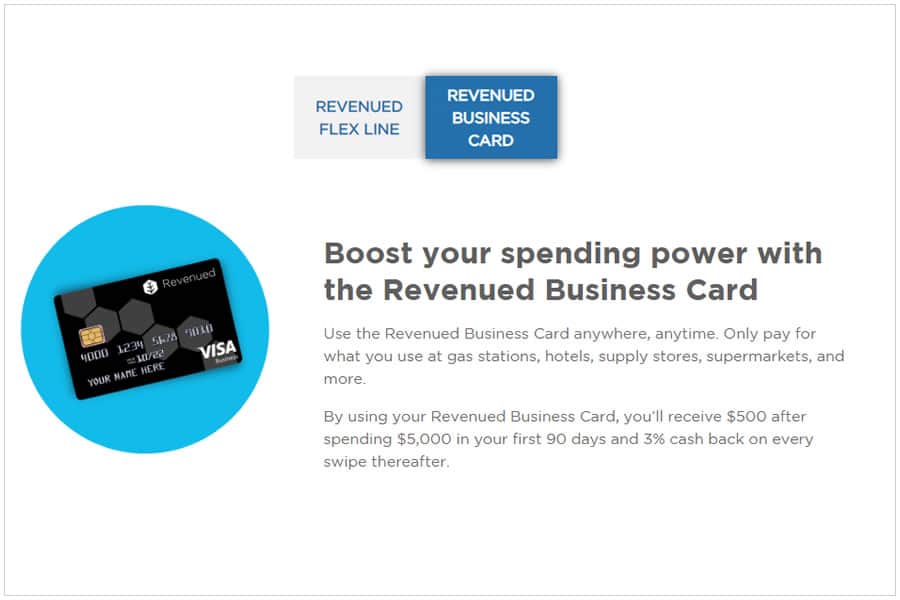 Revenued Business Visa / Revenued Business Card