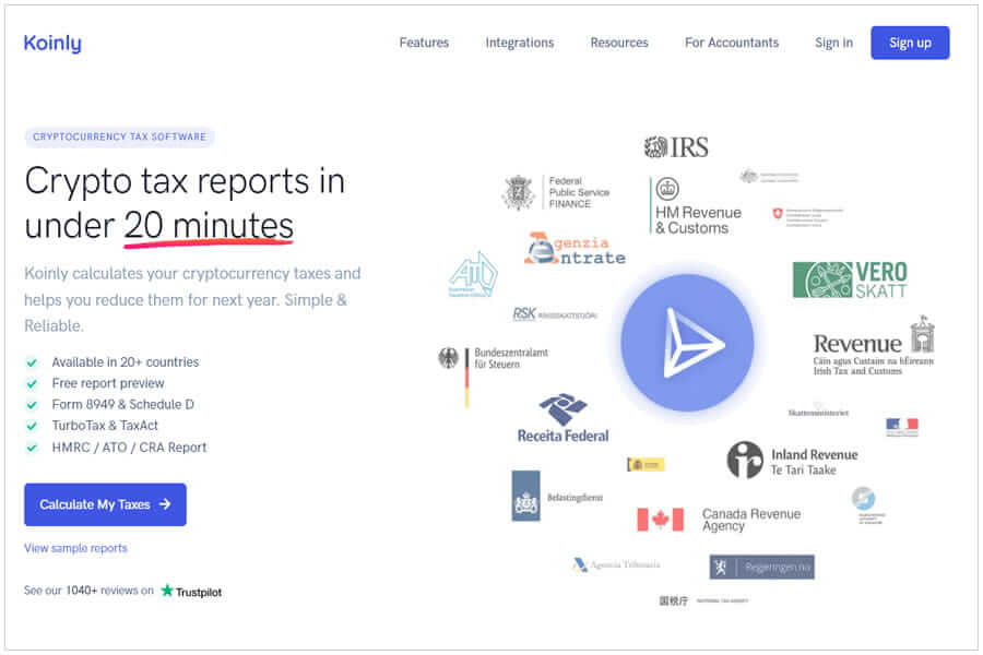 Koinly review. #1 Cryptocurrency tax software in USA